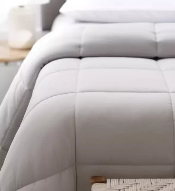 Allied Home Down Below Zero Cooling Comforter, Gray Queen