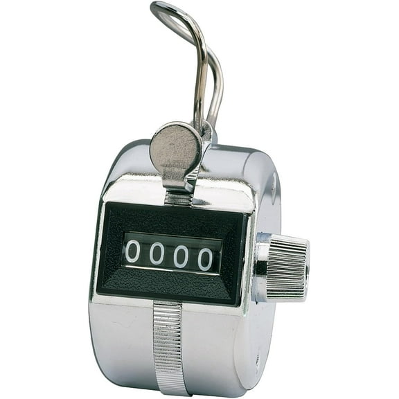 Champion Sports Steel Tally and Pitch Counter with Instant Reset and Four Digit Display