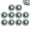 10, variant on Metal Roof Screw Caps, 100 Pack Galvalume Screw Cover Caps, Rustproof & Waterproof Roofing Screw Caps, Seal Over Existing Screw Heads to Prevent Leaks, UV Resistant for Harsh Weather (with Gloves)