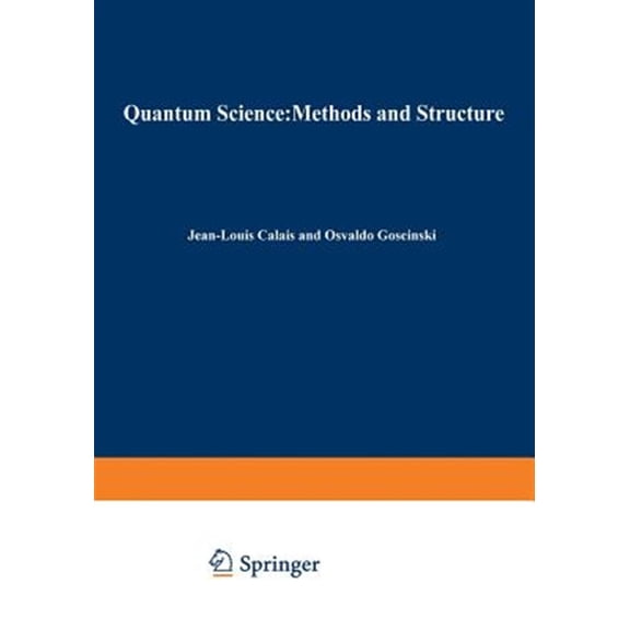 Pre-Owned Quantum Science Methods and Structure: A Tribute to Per-Olov Lwdin (Paperback)