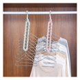 thumbnail image 3 of Jinsinto 2 Pcs Waterfall Hanger, Magic Hanger, Multi-Hanger Organizer, Closet Organizer Hanger, Space Saving Swing Hanger (2), 3 of 5