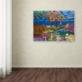 thumbnail image 4 of Trademark Fine Art "House By the Beach" Canvas Art by Manor Shadian, 4 of 4
