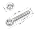 thumbnail image 2 of Unique Bargains M6x30mm 304 Stainless Steel Machine Shoulder Lift Eye Bolt Rigging 10pcs, 2 of 5