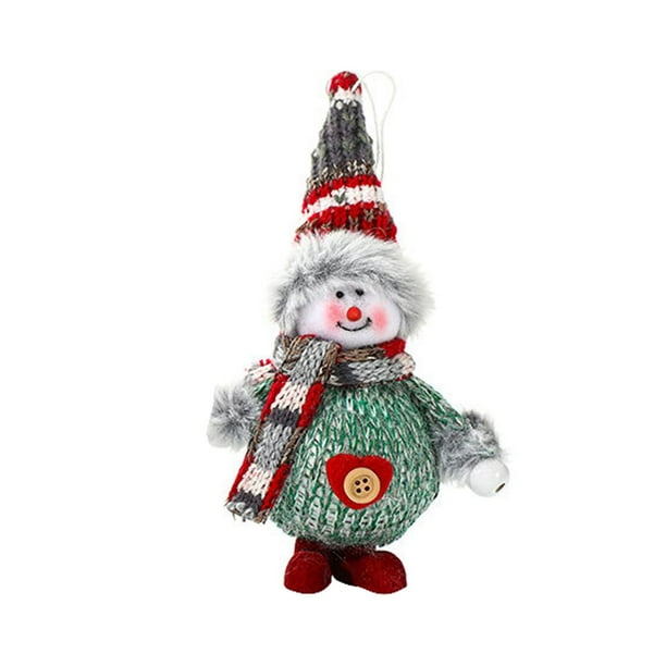 Adornos Para Colgar En El Árbol De Navidad, De Tela De Colores, Espuma, Papá Noel, Muñeco De Nieve, Cervatillo, Colgantes, Adornos Navideños, Adornos Para El Árbol De Navidad, Regalos De Navidad, 1