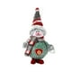 thumbnail image 1 of Adornos Para Colgar En El Árbol De Navidad, De Tela De Colores, Espuma, Papá Noel, Muñeco De Nieve, Cervatillo, Colgantes, Adornos Navideños, Adornos Para El Árbol De Navidad, Regalos De Navidad, 1, 1 of 8