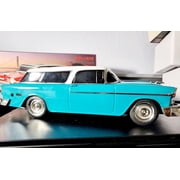 WSTER Vintage Classic Bluetooth Speaker with FM Radio and AUX, Blue, WS-1955