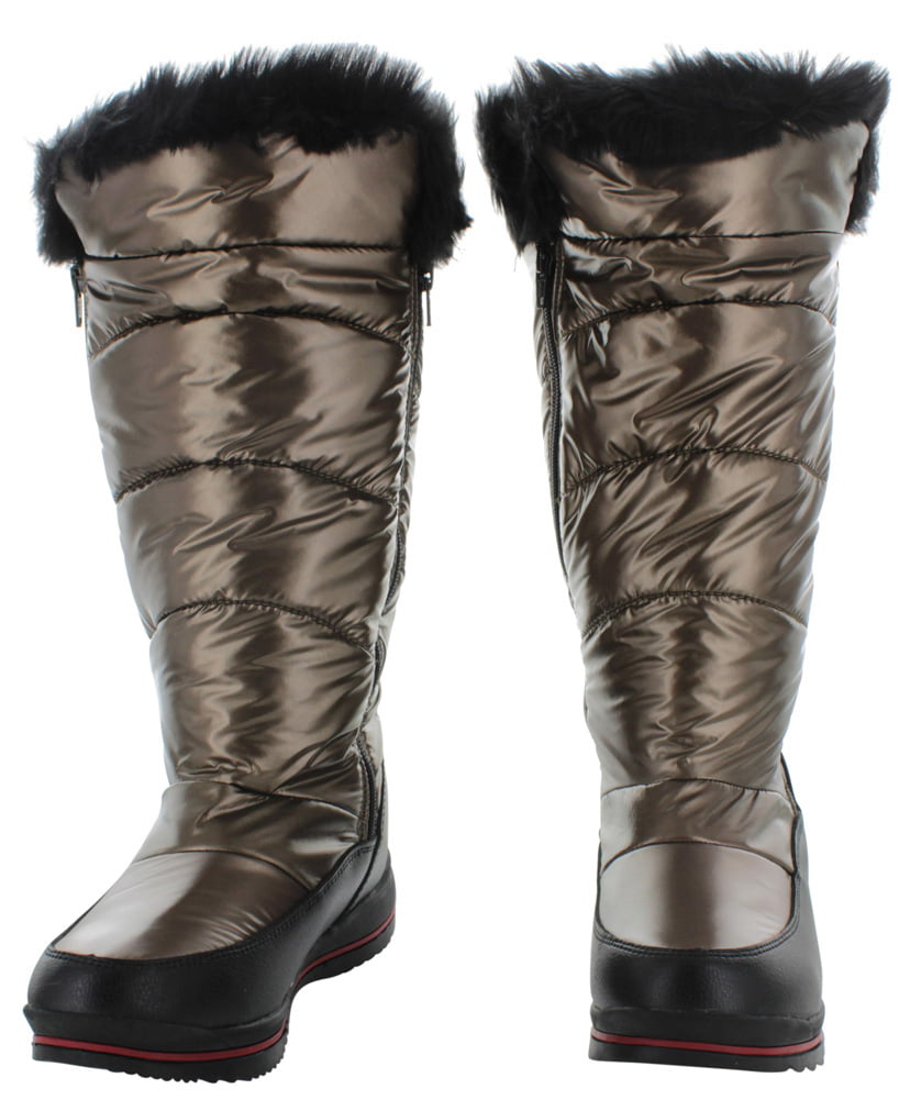 Cougar Bistro Women's Tall Waterproof Nylon Winter Snow Boots ...