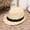 Multicolor5, variant on OOOUM Kids Straw Fedora Sun Hat Lightweight Breathable Summer Panama Hat Short Curved Brim Outdoor Vacation Beach Hat Multicolor1 One Size