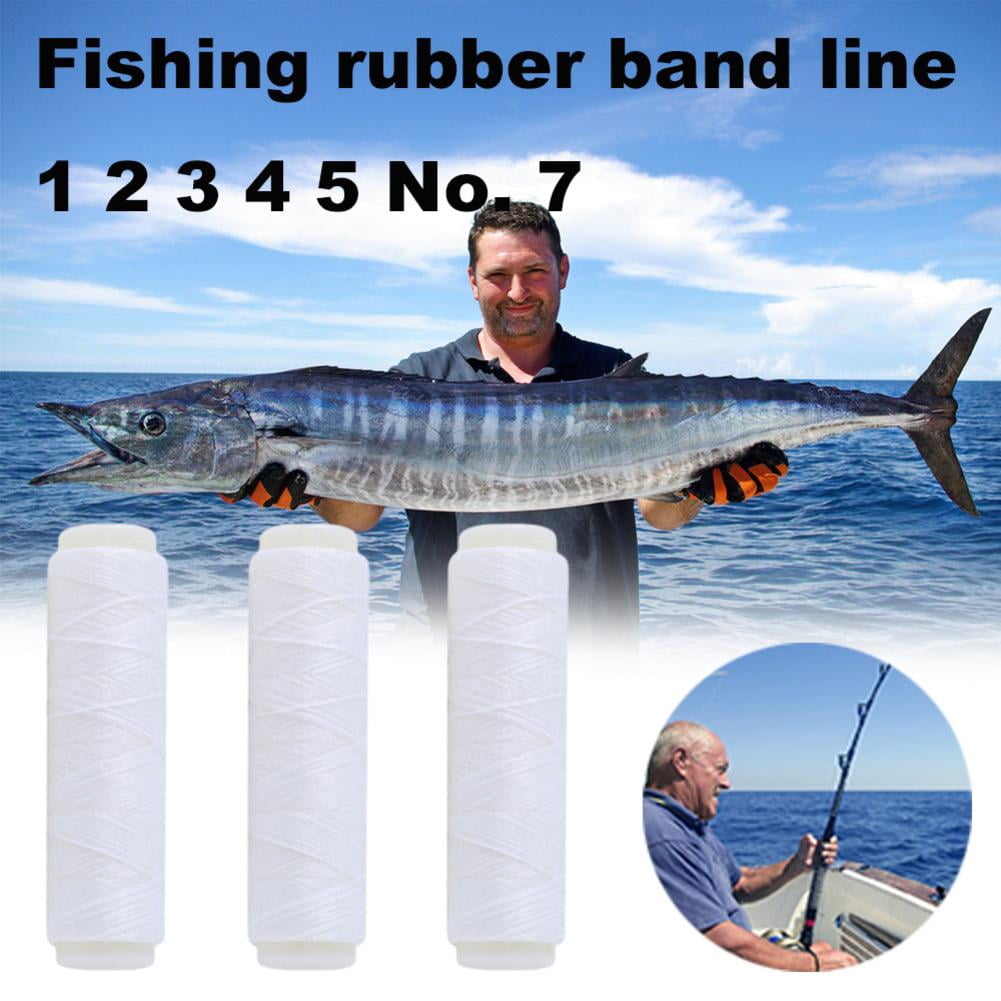 Details about   Invisible Rubber Fishing Bait Elastic Line Rubber Band Line Elastic Thread SH 