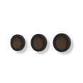 thumbnail image 1 of Umbra Hub Wall Hook, Set of 3,Black/Walnut, 1 of 6