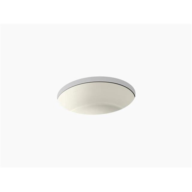 Kohler K-2883-96 Évier de Salle de Bain Rond en Dessous - Biscuit