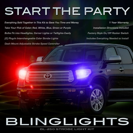 Toyota Tundra Head Lamps Strobe Lights Kit