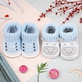 thumbnail image 3 of Newborn Knit Booties Soft Baby Sock Boots for Infant Boys Girls First Walkers 1 Pairs, 0-3 Months, 3 of 21