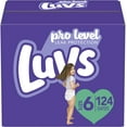 thumbnail image 2 of Luvs Pro Level Leak Protection Diapers (Size 6 -124 ct. (35+ lb.), 2 of 2