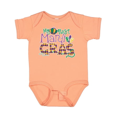 

Inktastic My First Mardi Gras Gift Baby Boy or Baby Girl Bodysuit