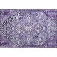 thumbnail image 2 of Addison Rugs Mayfield Premium Machine Washable Transitional Aztec Purple Rectangle Rug, 1'8" x 2'6", 2 of 6