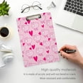 thumbnail image 5 of Coolnut Sheep Clipboard, Acrylic Standard A4 Letter Size Clip Board with Low Profile Clip for Office, Classroom, Doctor, Nurse and Teacher, 12.5"x9", 5 of 7