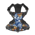 thumbnail image 4 of Picia Colorful Butterfly1 No-Pull Dog Harness Reflective Front Clip Vest with Handle,Step-in Air Dog Harness,Adjustable 2 Metal Rings 4 Buckles,Easy to Put on & Take Off Small, 4 of 9
