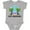 AC-Heather Grey, variant on Summer Vacation in Fort Lauderdale Boys or Girls Baby Bodysuit