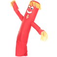 thumbnail image 2 of Morph Déguisement d'Halloween Géant Gonflable Rouge Loufoque à Bras Ondulé pour Adultes, 2 of 6
