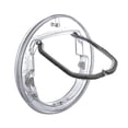 thumbnail image 2 of Puerta para gatos, accesorios para mascotas, transparente, con cierre de 4 vías, resistente a intemperie, fácil instalación para gatitos y, 2 of 8