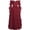 Long Sleeve Dresses Wine, variant on Guieoi Womens Dresses Long Sleeve Court-Style Asymmetrical Gothic Solid-Color Maxi Dress Maxi Dress Red XL