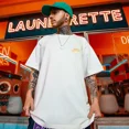 thumbnail image 4 of Camiseta de manga corta con estampado de danza del león de verano para hombre, estilo chino, retro, divertida, estilo hip hop, Y2K, de gran tamaño, 4 of 5