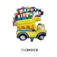 thumbnail image 4 of Kit de globos de fiesta Mylar Traffic Vehicles para niños (7 unidades), 4 of 5