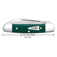 thumbnail image 2 of Case XX Knives Butterbean Spruce Green Synthetic Stainless Pocket Knife, 2 of 4