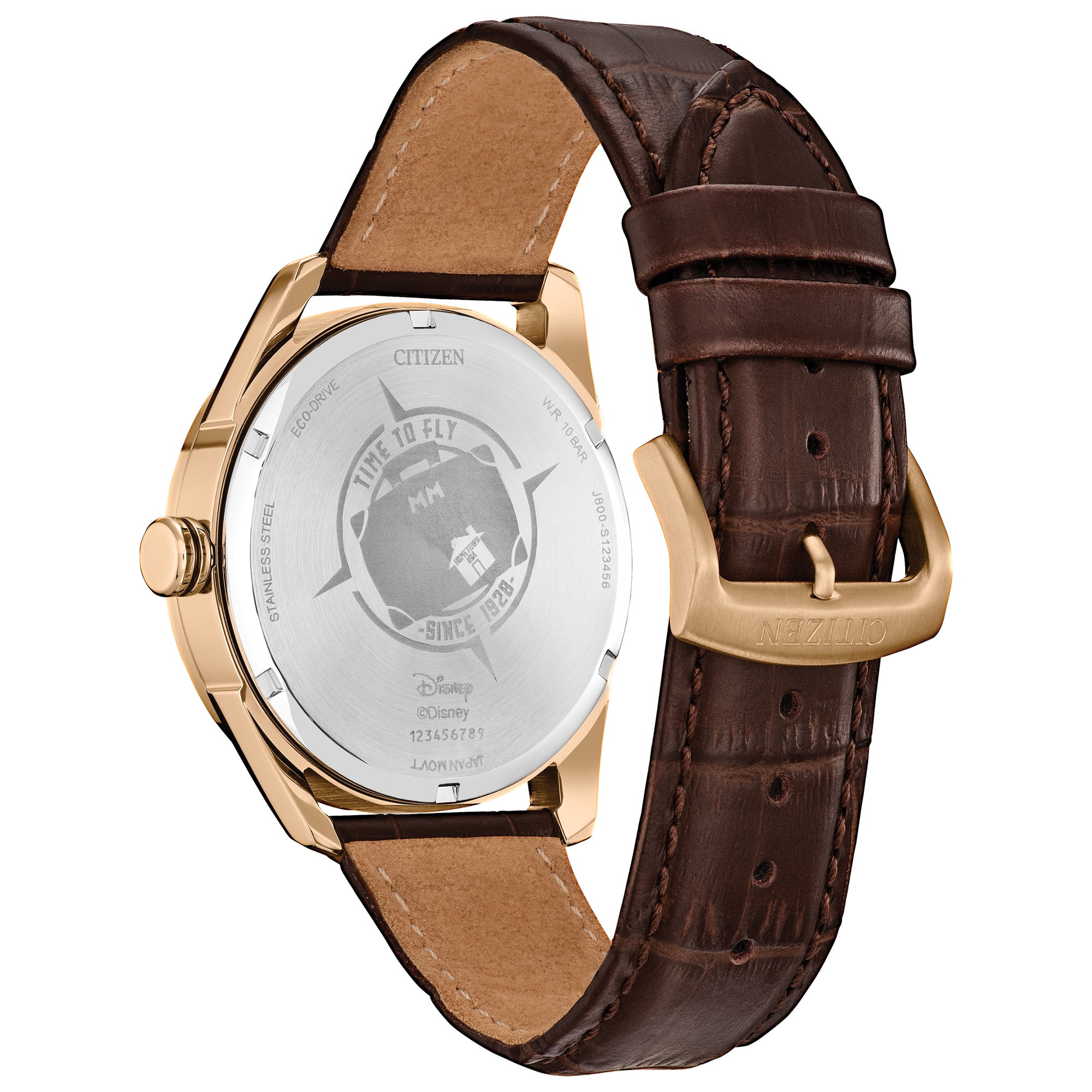 Citizen Eco-Drive Men's Disney Hometown Mickey Mouse Strap Watch