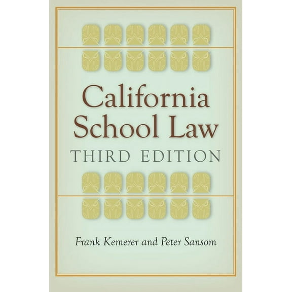 California School Law, (Paperback)