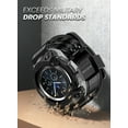 thumbnail image 5 of SUPCASE ShockProof Polycarbonate & polyurethane protective case for Galaxy Watch 3(45mm)2020 Black, 5 of 6