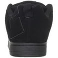thumbnail image 3 of DC Men's Court Graffik Skate Shoe  BLACK/BLACK/BLACK, 3 of 4