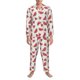 thumbnail image 3 of Fotbe Hand Drawn Watermelon Pijama de Hombre con Estampado de Manga Larga, Conjunto de 2 Piezas, Ropa de Dormir Suave y Cómoda con Bolsillos-Medium, 3 of 7