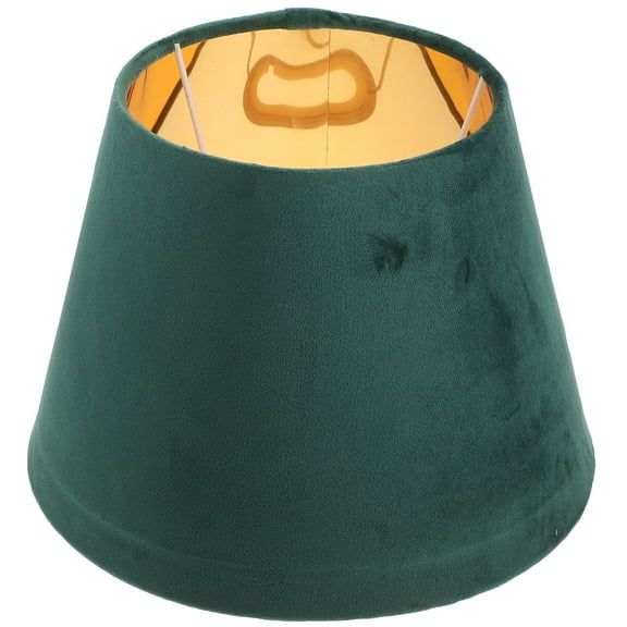 ibasenice 1Pc Green Cloth Lampshade Lightweight Decorative Lamp Cover for Home Decor