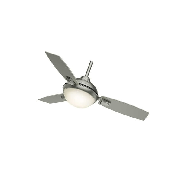 Casablanca Indoor Outdoor Ceiling Fan With Led Light And Remote Control Verse 44 Inch Satin Nickel 59155 Com Verse 44 Inch Satin Nickel 59155, Casablanca Outdoor Ceiling Fans With Remote Control