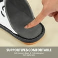 thumbnail image 6 of IAUYY Memory Foam House Slippers Suitable for Both Men and Women. Comfortable, Anti-Slip Plush Flat-Bottomed Slippers The Best Holiday Gift Flying Crows, 6 of 9