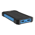 thumbnail image 1 of Power Bank de 6,000 mAh con 2 salidas USB y cargador solar Mov-1065 Steren MOV-1065, 1 of 8