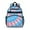 Colorful Tie Dye-1, variant on Colorful Tie Dye Nebula Pattern Backpack for School,Cute School Bag,Schoolbag with Adjustable Shoulder Straps & Padded Back,15.25"x11.5"x5.25"