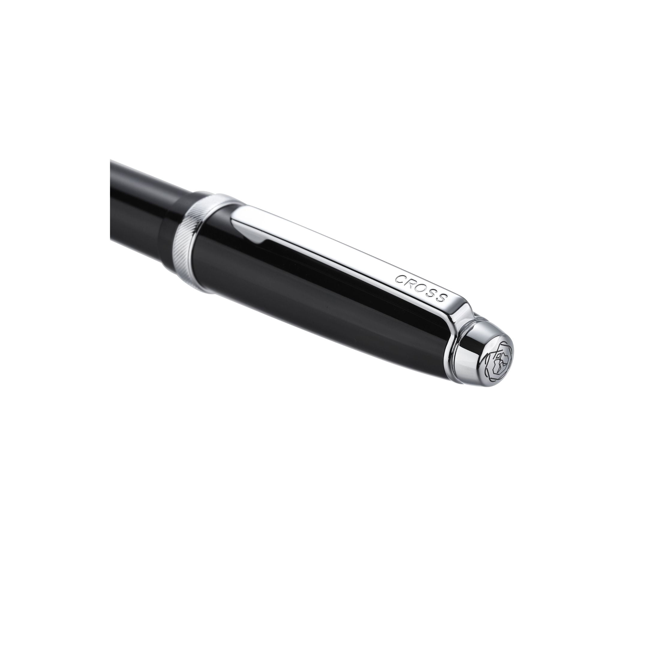Cross Lume Obsidian Black with Polished Chrome Appointments Rollerball Pen