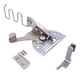 thumbnail image 1 of Carpeta de bies para máquina de coser de pie, carpeta de borde curvo, carpeta de bies, prensatelas de acero, accesorio de costura, 26 mm, entrada, 6,5 mm, salida Sweethay HA6349-02B, 1 of 6