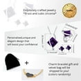 thumbnail image 6 of Uloveido Fashion Big Square Blue Pendant Necklace Stud Earrings and Birthstone Ring Jewelry Set for Women (Blue, Size 10) T295, 6 of 6