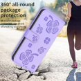 thumbnail image 3 of Flip Case for Samsung Galaxy S10 Clover Flower Multi-color Card Slots Holder Kickstand Wallet Pu Leather, 3 of 5