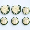 thumbnail image 1 of FOLOYORI 6Ud Plantas De Loto Artificiales Para De En Con Hojas Grandes Y Pequeñas, 1 of 8