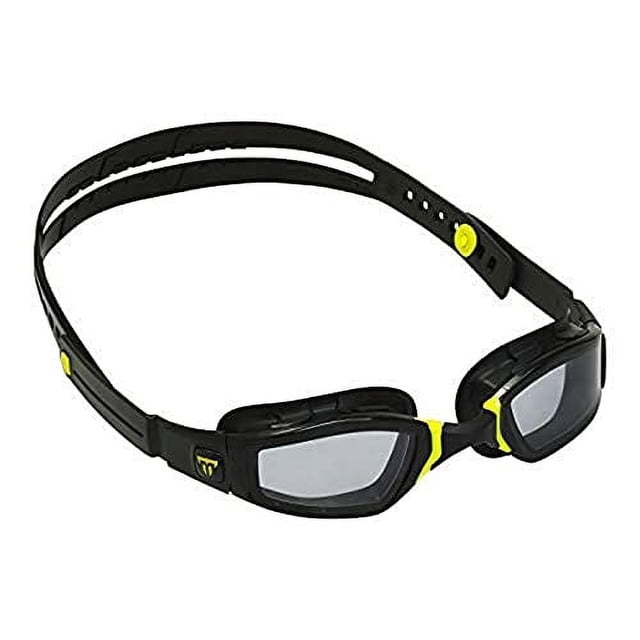 Gafas de natación Phelps Ninja Smoke Lens color negro y amarillo