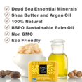 thumbnail image 4 of Soap One With Nature Sal del Mar Muerto, limón y salvia, 120 ml, paquete de 3, 4 of 7