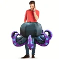 thumbnail image 2 of Inflatable Octopus Costume Cute Animal Theme Inflatable Suit Holiday Party Dress Up Perfect For Halloween And Christmas Party,Height 47.2-59",Octopus, 2 of 6