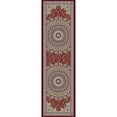 thumbnail image 3 of Dynamic Rugs AN28570901484 Ancient Garden Rectangular Rug, Red - 2 ft. 2 in. x 7 ft. 7 in., 3 of 6