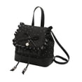 thumbnail image 4 of Mini mochila con cremallera suave, ligera e informal, ideal para , viajes y desplazamientos diarios. Negro, 4 of 9