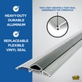 thumbnail image 5 of M-D Building Products 08102 3-3/4 in. x 3/4 in. x 36 in. Silver Aluminum and Vinyl Heavy-Duty Low-Profile Threshold, 5 of 9